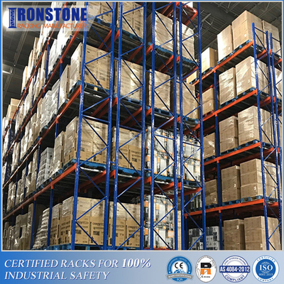 Double support profond sûr et sûr de palette avec le stockage à fort débit