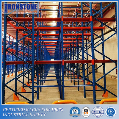 Commande durable dans le support de palette avec les produits homogènes de magasin