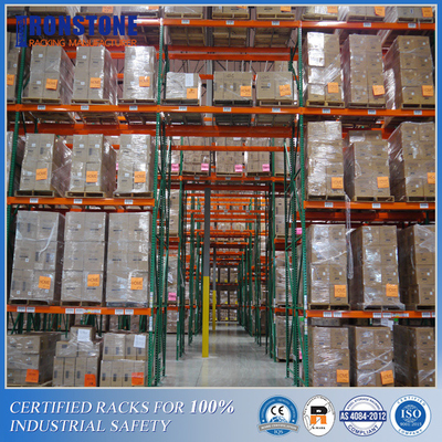 Facile d'installer les supports sélectifs réguliers de palette pour le stockage pallettisé de produits