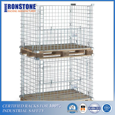Fil réglable adapté aux besoins du client de haute qualité Mesh Steel Warehouse Storage Shelves