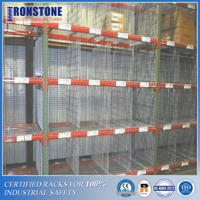 Fil Mesh Shelves Steel Warehouse Rack de stockage adapté aux besoins du client par vente chaude