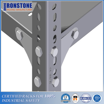 Étirage encoché souple et durable de rayonnage d'angle anti-corrosion