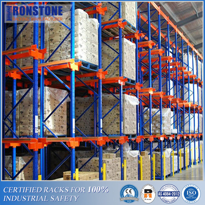 Commande à haute densité dans le système fifo LIFO de support de stockage de palette