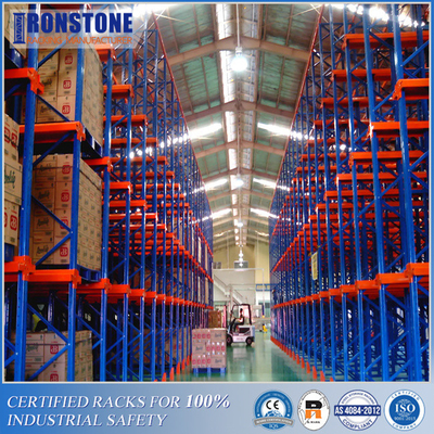 Commande à haute densité dans le système fifo LIFO de support de stockage de palette
