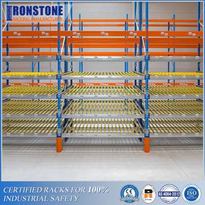 Support dynamique adapté aux besoins du client de stockage d'écoulement de carton de gravité