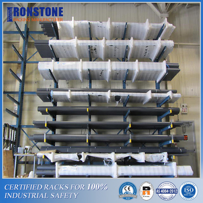 Supports en porte-à-faux résistants galvanisés pour le stockage d'entrepôt avec entièrement personnalisable