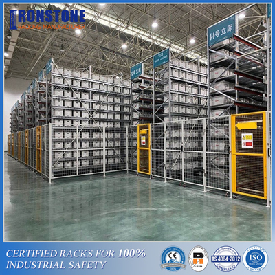 Système automatisé à extrémité élevé de stockage et de récupération pour des cartons dans l'entrepôt automatique