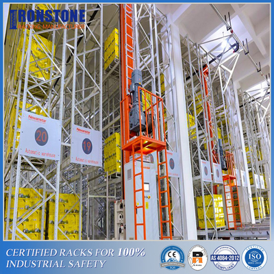 Radars de surveillance aérienne Crane Racking Smart Storage System pour l'entrepôt fonctionnant toute l'année