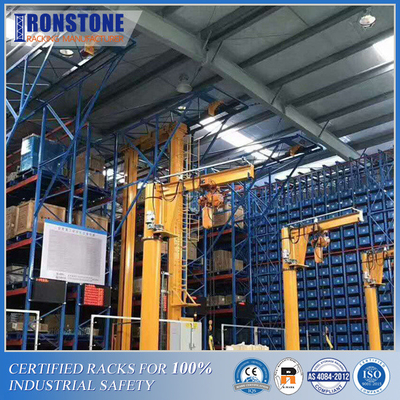 Système automatique futé de stockage et de récupération de solution d'étirage d'entrepôt