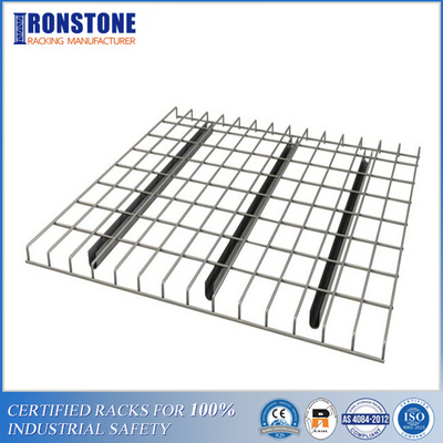 Rayonnage de support de palette d'entrepôt avec le fil galvanisé Mesh Decks For Storage