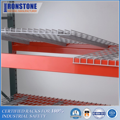 Rayonnage de support de palette d'entrepôt avec le fil galvanisé Mesh Decks For Storage