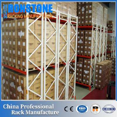 Support profond de stockage de palette en métal d'Unperishable d'inventaire de LIFO double