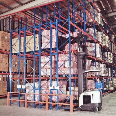 Double défilement ligne par ligne profond durable de palette pour le stockage industriel à haute densité