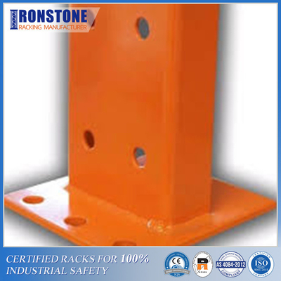Plate-forme droite de support de palette de la CE industrielle boulonnée avec le métal à haute résistance