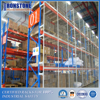 Garde arrière Rack Safety Products de support de palette de fer