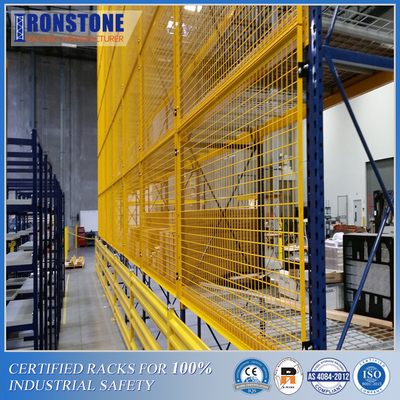 Garde arrière Rack Safety Products de support de palette de fer