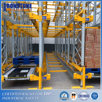 Support industriel d'entrepôt de stockage de palette en métal par radio réglable de navette d'OEM
