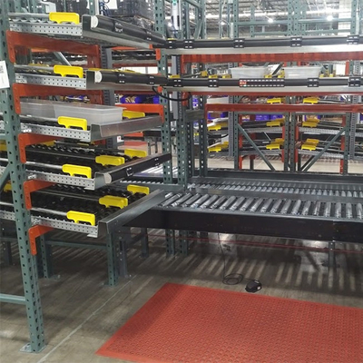 système Gravité-pris d'étirage d'écoulement de carton de palette avec la rotation du stock rapide