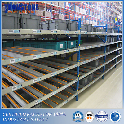 Support logistique de gravité d'écoulement à multiniveaux de carton pour réduire des dommages