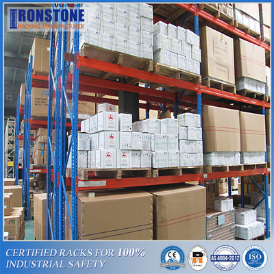 Étagère de stockage d'entrepôt industriel certifiée RMI/AS4084