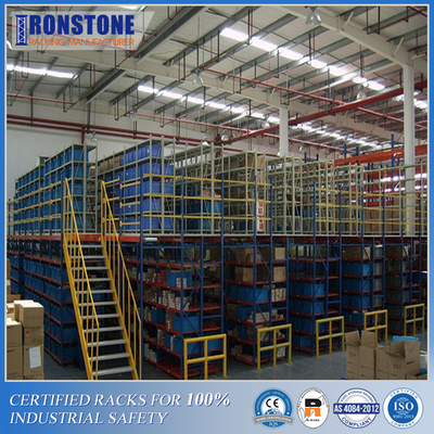 Mezzanine industrielle en acier indépendante