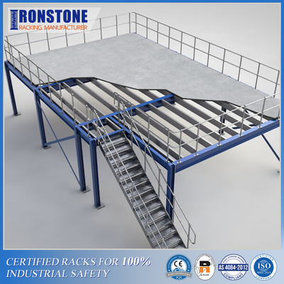 Utilisation de l'espace d'entrepôt en hauteur - Systèmes de rayonnages de plancher à mezzanine