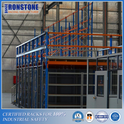 Systèmes de plancher à mezzanine avec support de rack de stockage certifié