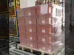 Système automatique futé de stockage et de récupération de solution de défilement ligne par ligne d'entrepôt