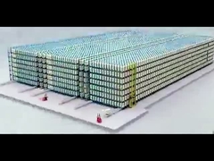 Système de fabrication de pointe de support de palette de radars de surveillance aérienne pour la gestion courante améliorée